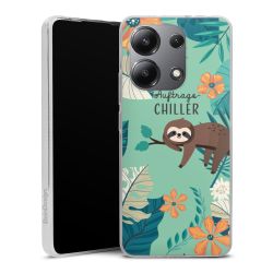 Silikonskal genomskinlig