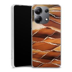 Silikonskal genomskinlig