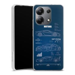 Silikonskal genomskinlig