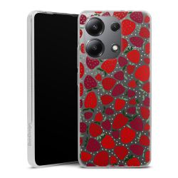 Silikonskal genomskinlig