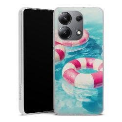 Silikonskal genomskinlig