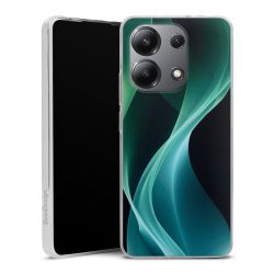 Silikonskal genomskinlig