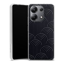 Silikonskal genomskinlig