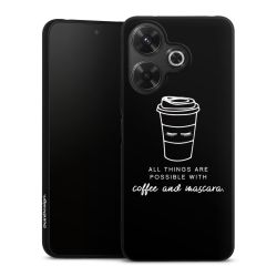 Silicone Premium Case Black Matt