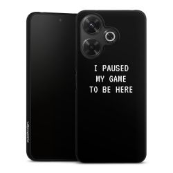 Silicone Premium Case Black Matt