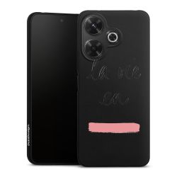 Silicone Premium Case Black Matt