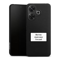 Silicone Premium Case Black Matt