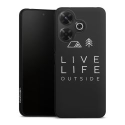 Silicone Premium Case Black Matt