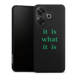 Silicone Premium Case Black Matt