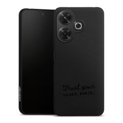 Silicone Premium Case Black Matt