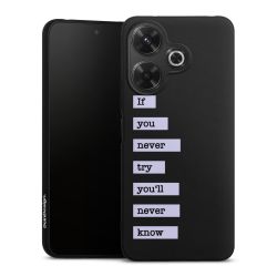 Silicone Premium Case Black Matt