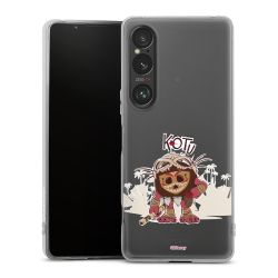 Silikonskal genomskinlig