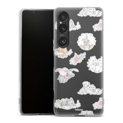 Silikonskal genomskinlig