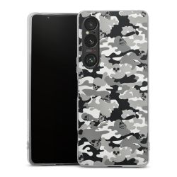 Silikonskal genomskinlig