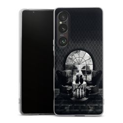 Silikonskal genomskinlig