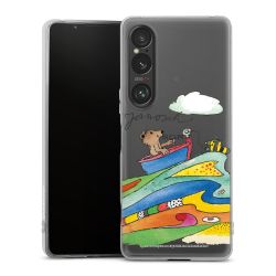 Silikonskal genomskinlig