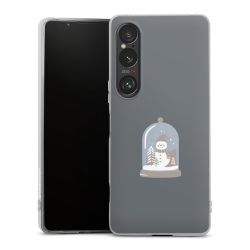 Silikonskal genomskinlig