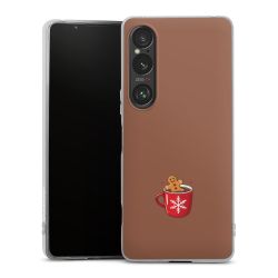 Silikonskal genomskinlig