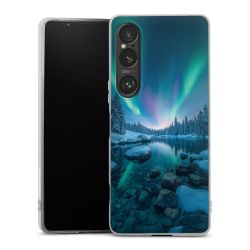 Silikonskal genomskinlig