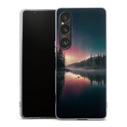 Silikonskal genomskinlig