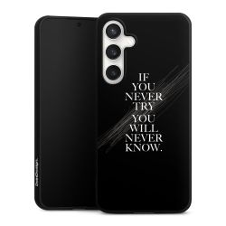 Silicone Premium Case Black Matt