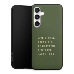 Silicone Premium Case Black Matt