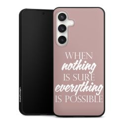 Silicone Premium Case Black Matt