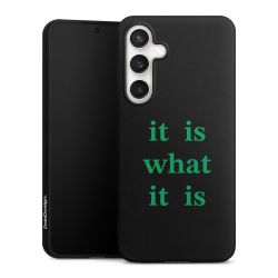 Silicone Premium Case Black Matt