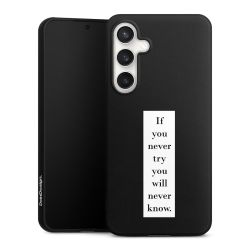 Silicone Premium Case Black Matt