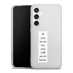 Silikon Premium Case mattweiss