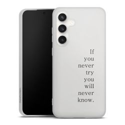 Silikon Premium Case mattweiss