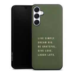 Silicone Premium Case Black Matt