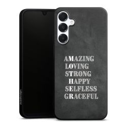 Silicone Premium Case Black Matt