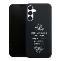 Silicone Premium Case Black Matt