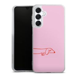 Silikonskal genomskinlig