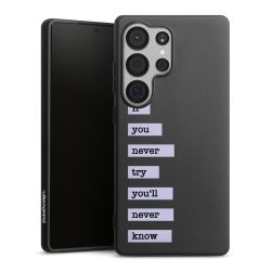 Silicone Premium Case Black Matt