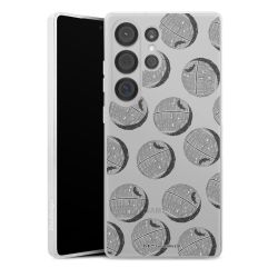 Silikonskal genomskinlig