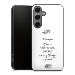 Silicone Premium Case Black Matt