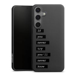 Silicone Premium Case black-matt