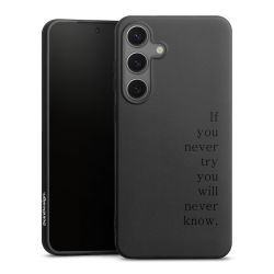Silicone Premium Case Black Matt