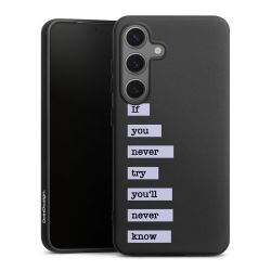 Silicone Premium Case Black Matt