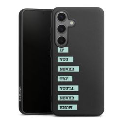 Silicone Premium Case Black Matt