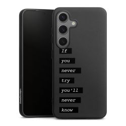 Silicone Premium Case Black Matt