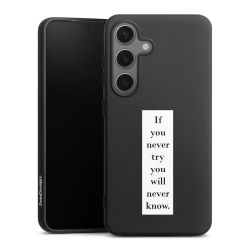 Silicone Premium Case Black Matt