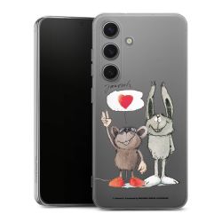 Silikonskal genomskinlig