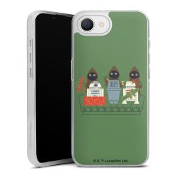 Silikonskal genomskinlig