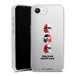 Silikonskal genomskinlig