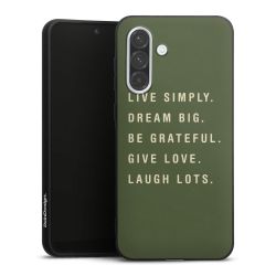 Silicone Premium Case Black Matt