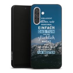 Silikon Premium Case  mattschwarz