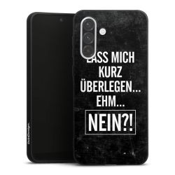 Silikon Premium Case  mattschwarz